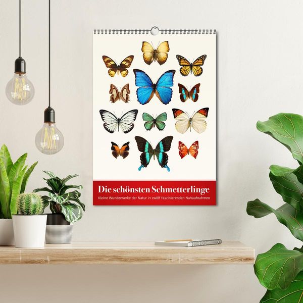 Produktbild: Die sch&ouml;nsten Schmetterlinge (Wandkalender 2026 DIN A3 hoch), CALVENDO Monatskalender