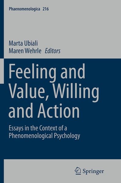 Produktbild: Feeling and Value, Willing and Action