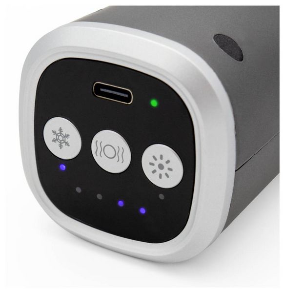 Produktbild: Lifenaxx LX-041 Massageger&auml;t Schwarz, Silber (matt)