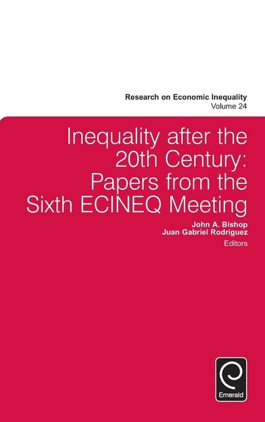 Produktbild: Inequality after the 20th Century