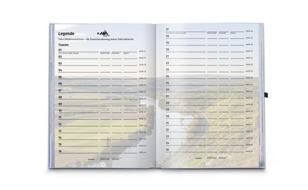 Produktbild: Fahrradtouren-Buch