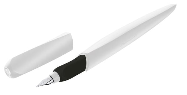 Produktbild: Pelikan F&uuml;ller Twist&reg; Calligraphy f&uuml;r Rechts- und Linksh&auml;nder, White, Feder 1,5mm