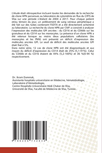 Produktbild: Diagnostic du clone d'h&eacute;moglobinurie paroxystique nocturne