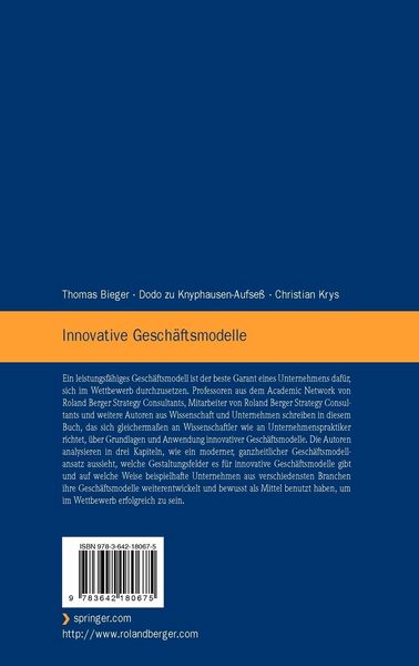 Produktbild: Innovative Gesch&auml;ftsmodelle