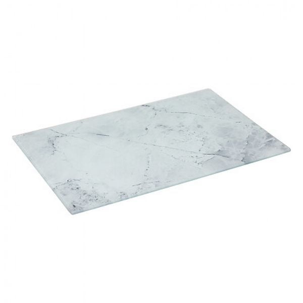 Produktbild: Schneidebrett Version 30x20 Marmor schwarz, weiss
