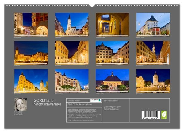 Produktbild: G&Ouml;RLITZ f&uuml;r Nachtschw&auml;rmer (hochwertiger Premium Wandkalender 2026 DIN A2 quer), Kunstdruck in Hochglanz