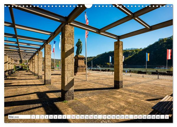 Produktbild: Kaub - Romantische Stadt am Rhein (Wandkalender 2026 DIN A3 quer), CALVENDO Monatskalender