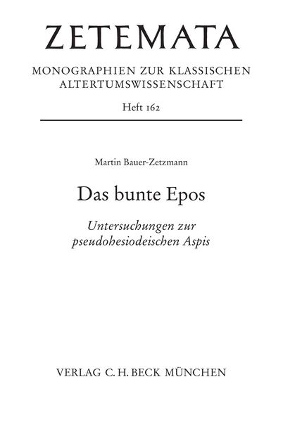 Produktbild: Das bunte Epos