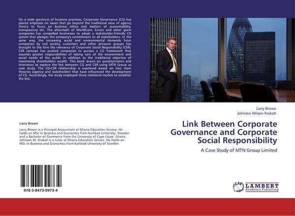 Produktbild: Link Between Corporate Governance and Corporate Social Responsibility