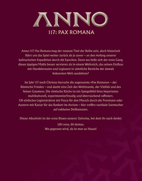 Produktbild: Das offizielle Anno Kochbuch