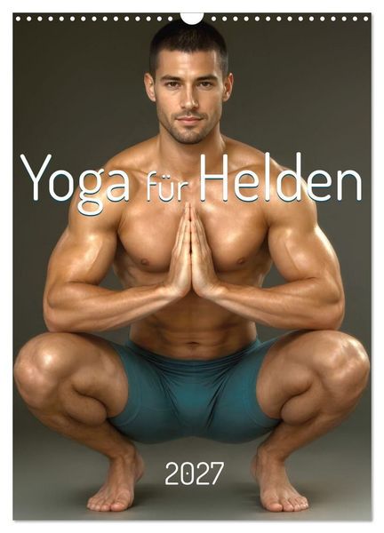 Produktbild: Yoga f&uuml;r Helden (Wandkalender 2027 DIN A3 hoch), CALVENDO Monatskalender
