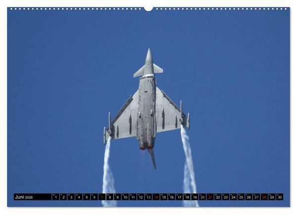 Produktbild: Augenblicke in der Luft: Eurofighter Typhoon (hochwertiger Premium Wandkalender 2026 DIN A2 quer), Kunstdruck in Hochglanz