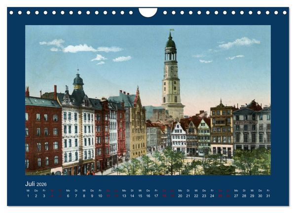 Produktbild: Lebendiges Hamburg von 1888 bis 1918 (Wandkalender 2026 DIN A4 quer), CALVENDO Monatskalender
