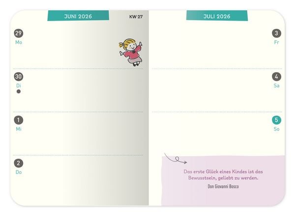 Produktbild: ErzieherInnenkalender 2026 / 2027