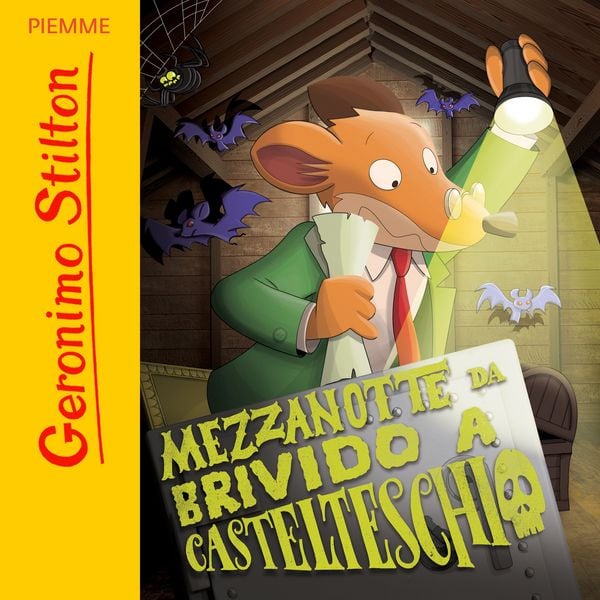 Mezzanotte da brivido a Castelteschio - Geronimo Stilton, Audio, 9788858550366