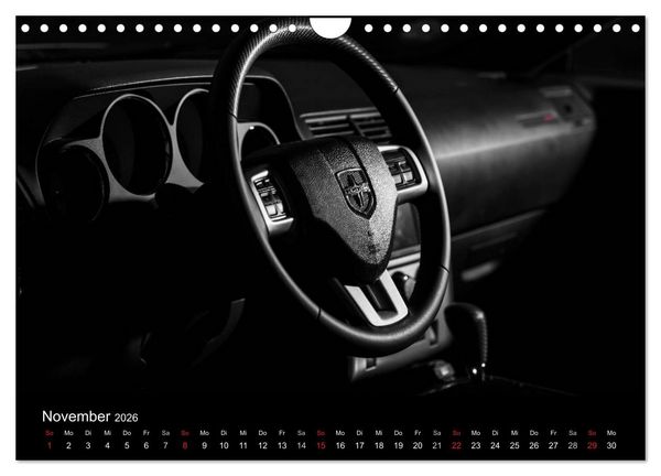 Produktbild: Dodge Challenger SRT8 (Wandkalender 2026 DIN A4 quer), CALVENDO Monatskalender