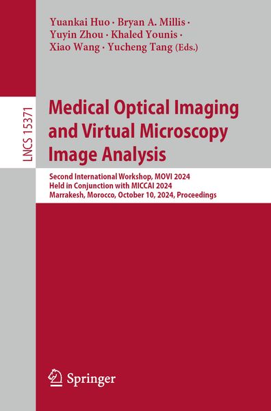 Produktbild: Medical Optical Imaging and Virtual Microscopy Image Analysis