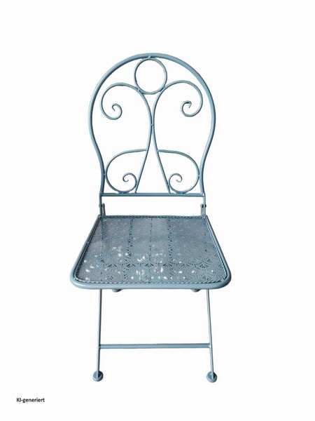 Produktbild: HTI-Living Gartenstuhl 2er-Set Solea Blau Gartenstuhl 2er-Set Solea Blau