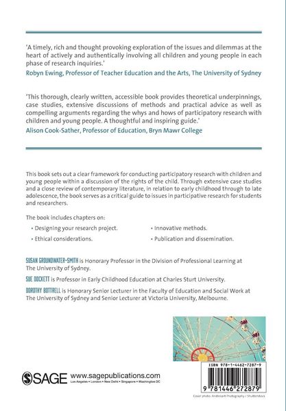Produktbild: Participatory Research with Children and Young People