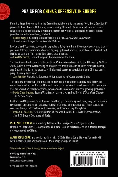 Produktbild: China's Offensive in Europe