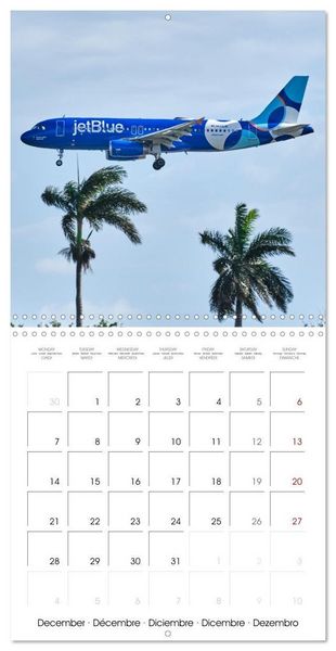 Produktbild: North American Airliners (Wall Calendar 2026 12 &times; 12 Inch) CALVENDO 12 Month Wall Calendar