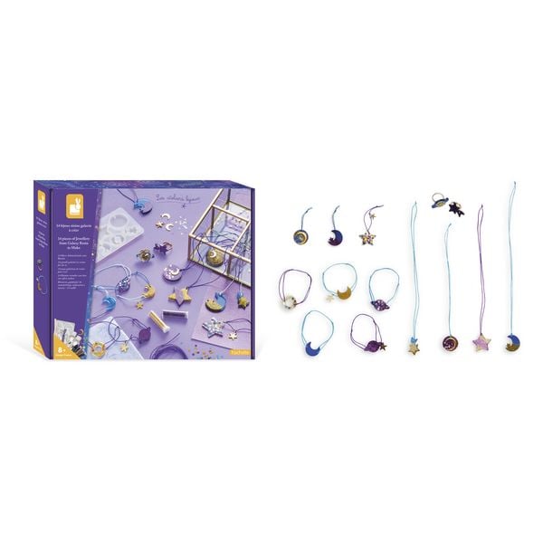 Produktbild: Galaktischer Harzschmuck zum Selbermachen (14 Schmuckst&uuml;cke)