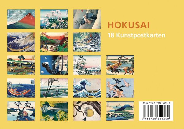 Produktbild: Postkarten-Set Katsushika Hokusai