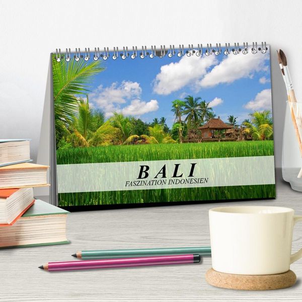 Produktbild: Bali - Faszination Indonesien (Tischkalender 2027 DIN A5 quer), CALVENDO Monatskalender