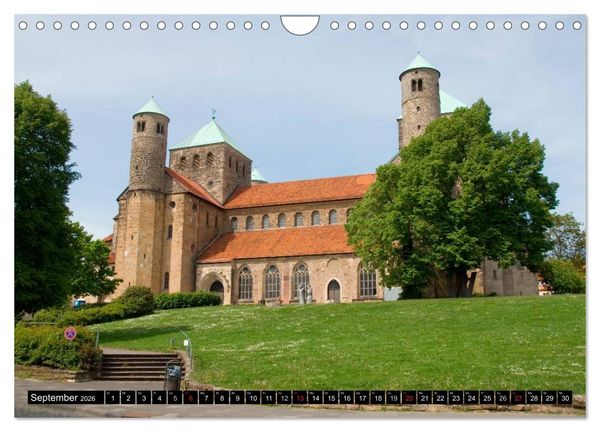 Produktbild: Hildesheimer Ansichten (Wandkalender 2026 DIN A4 quer), CALVENDO Monatskalender