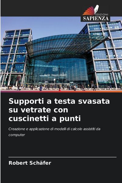 Produktbild: Supporti a testa svasata su vetrate con cuscinetti a punti