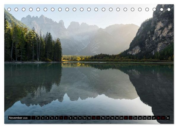 Produktbild: Wunderlandschaften (Tischkalender 2026 DIN A5 quer), CALVENDO Monatskalender