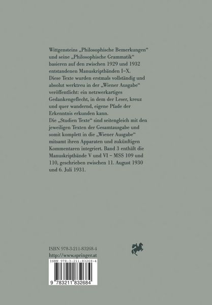 Produktbild: Wiener Ausgabe Studien Texte