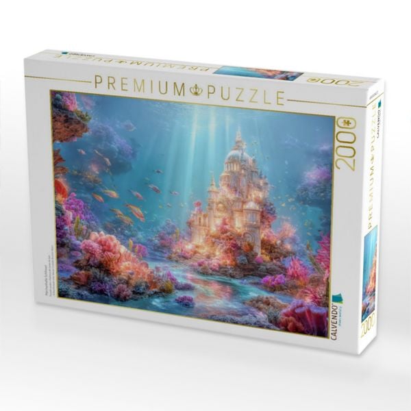 Produktbild: CALVENDO Puzzle M&auml;rchenhafte Schl&ouml;sser | 2000 Teile Lege-Gr&ouml;&szlig;e 90x67cm Foto-Puzzle f&uuml;r gl&uuml;ckliche Stunden