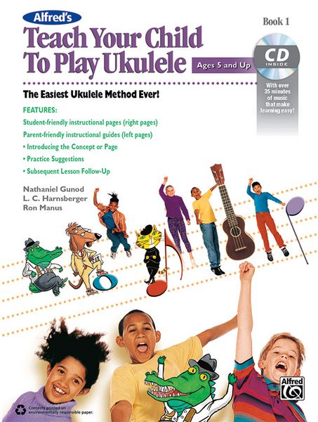 Produktbild: Alfred's Teach Your Child to Play Ukulele, Book 1
