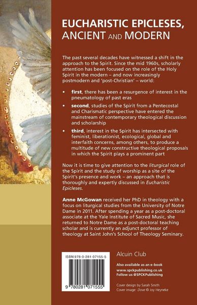 Produktbild: Eucharistic Epicleses, Ancient and Modern