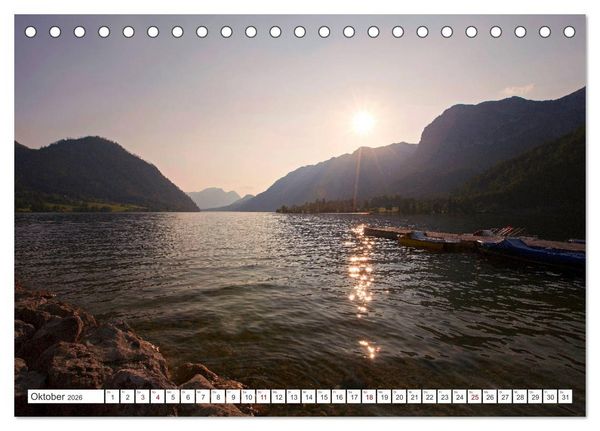 Produktbild: Das sch&ouml;ne Ausseerland (Tischkalender 2026 DIN A5 quer), CALVENDO Monatskalender