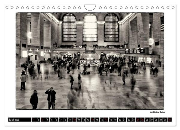 Produktbild: Manhattan Memories - Erinnerungen an New York (Wandkalender 2026 DIN A4 quer), CALVENDO Monatskalender