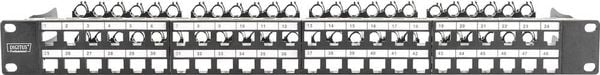 Produktbild: Digitus DN-91424 48 Port Netzwerk-Patchpanel 483 mm (19") 1 HE Unbest&uuml;ckt
