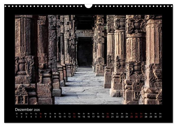 Produktbild: Willkommen in Indien 2026 (Wandkalender 2026 DIN A3 quer), CALVENDO Monatskalender