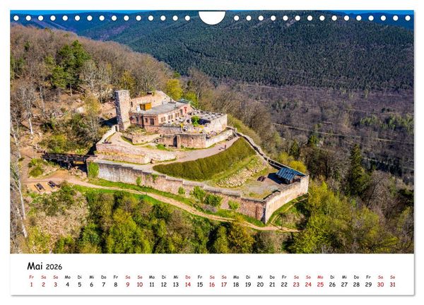 Produktbild: Pf&auml;lzer Burgen (Wandkalender 2026 DIN A4 quer), CALVENDO Monatskalender