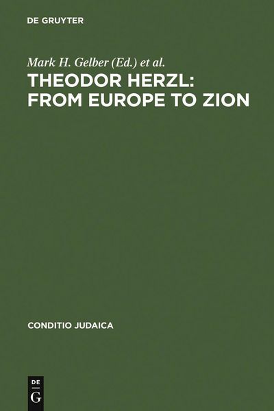 Produktbild: Theodor Herzl: From Europe to Zion