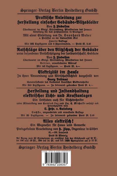 Produktbild: Vereinfachte Blitzableiter