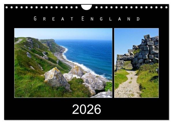 Produktbild: Great England 2026 (Wandkalender 2026 DIN A4 quer), CALVENDO Monatskalender