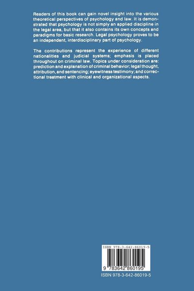 Produktbild: Criminal Behavior and the Justice System