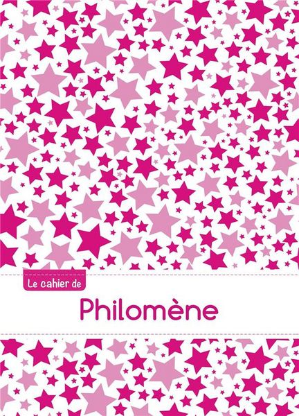 Produktbild: Cahier philomene blanc,96p,a5