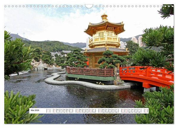 Produktbild: Hong Kong 2026 (Wandkalender 2026 DIN A3 quer), CALVENDO Monatskalender