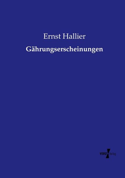 Produktbild: G&auml;hrungserscheinungen