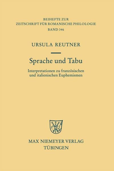 Produktbild: Sprache und Tabu
