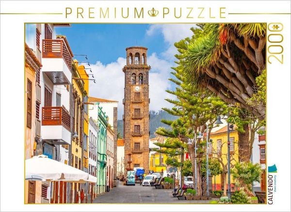 CALVENDO Puzzle Iglesia de la Concepción, La Laguna, Teneriffa | 2000 Teile Lege-Größe 90x67cm Foto-Puzzle für glückliche Stunden