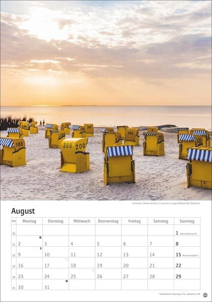 Produktbild: Deutschland Kalender 2027